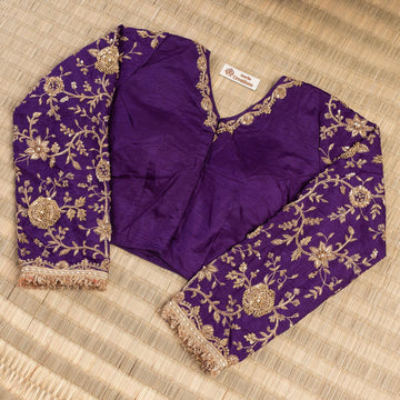 Rajvi Blouse - Sarla Creations