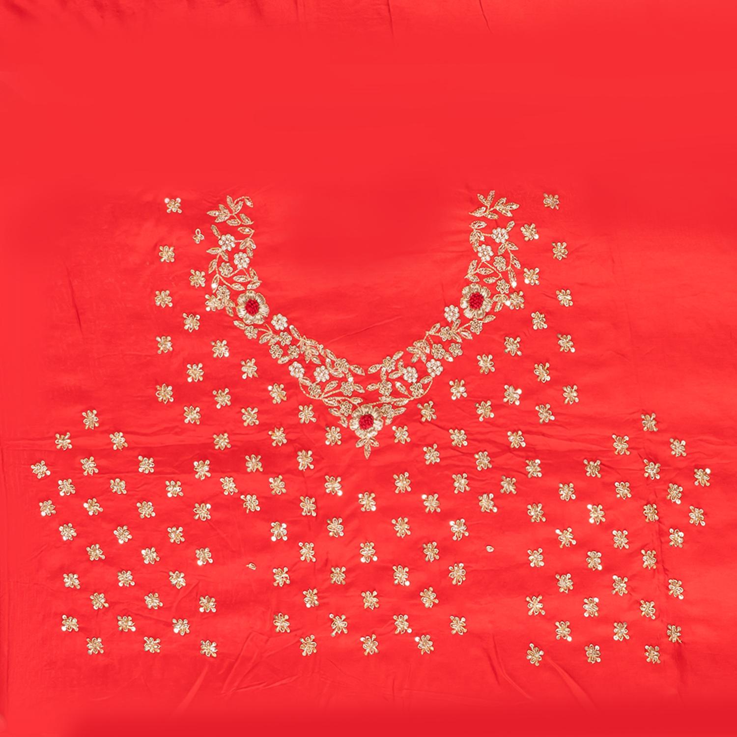 Buy Kesar Blouse Pieces Online – Sarla Creations