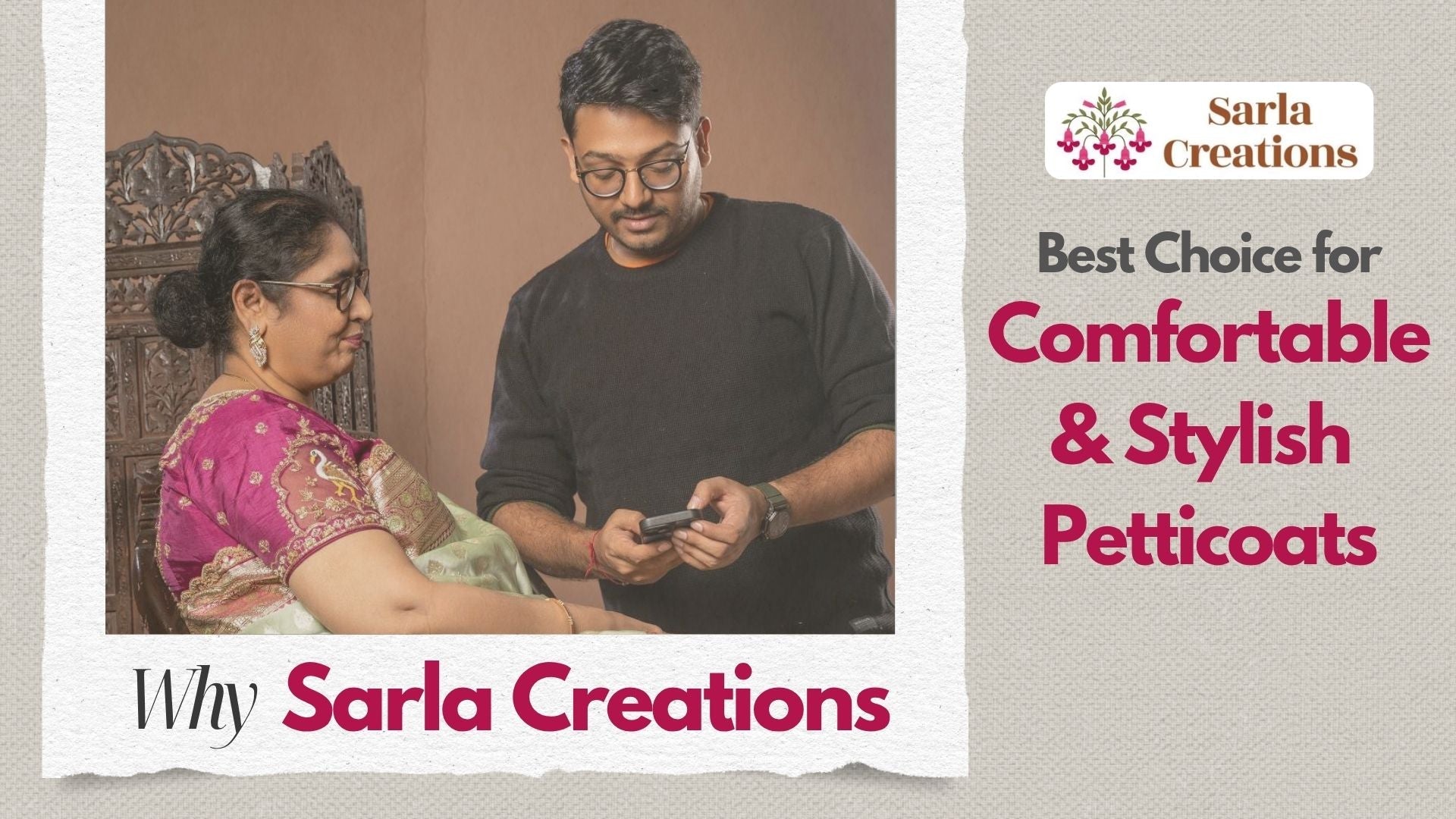 Why Sarla Creations is the Best Choice for Comfortable and Stylish Petticoats