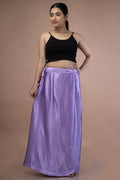 Lavender Satin Petticoat - Sarla Creations