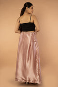 Pink Onion Satin Petticoat - Sarla Creations