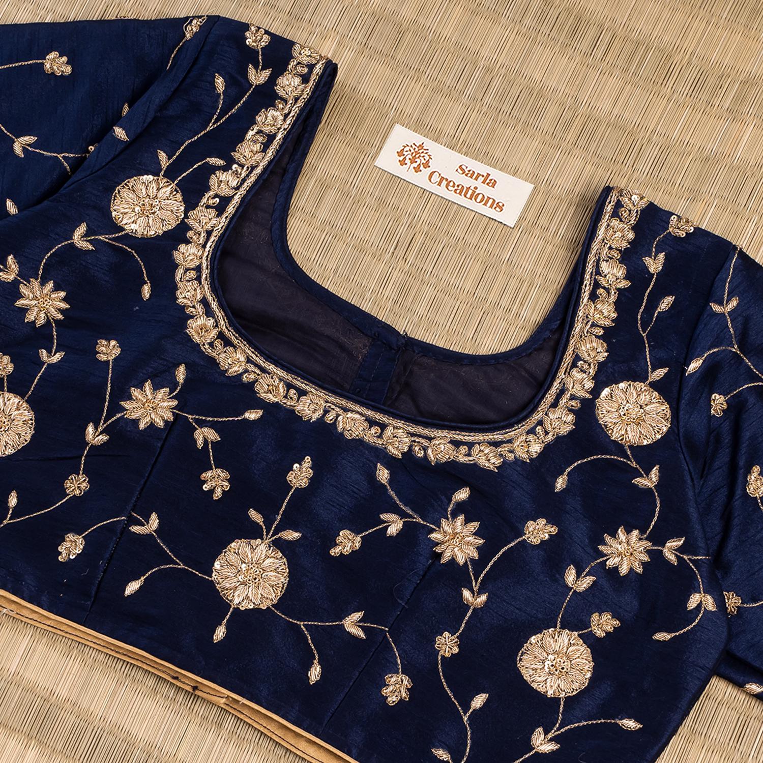 Akash Blouse - Sarla Creations