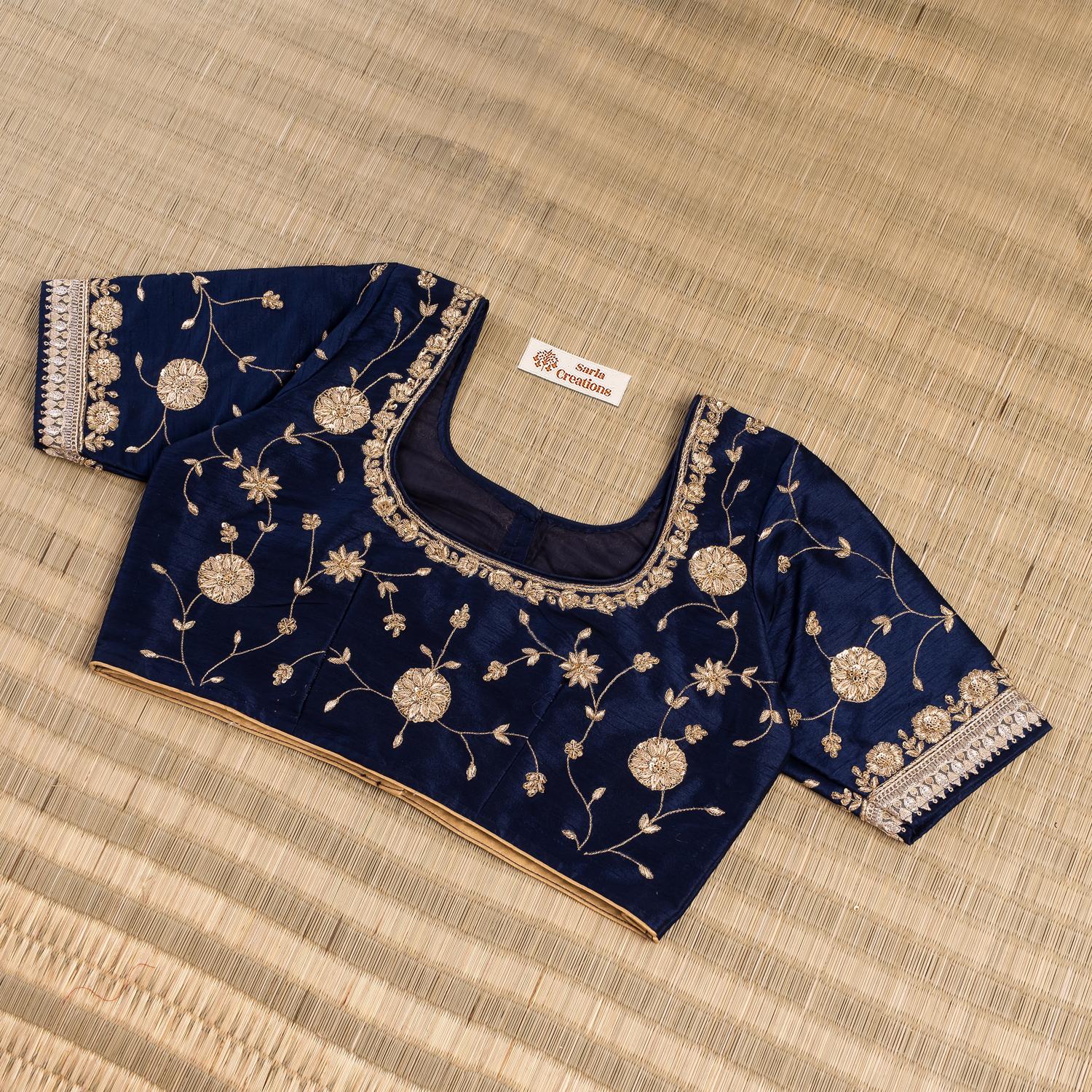 Akash Blouse - Sarla Creations