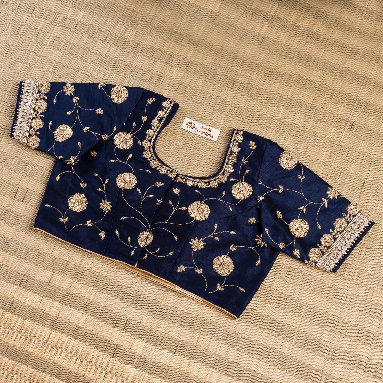 Akash Blouse - Sarla Creations