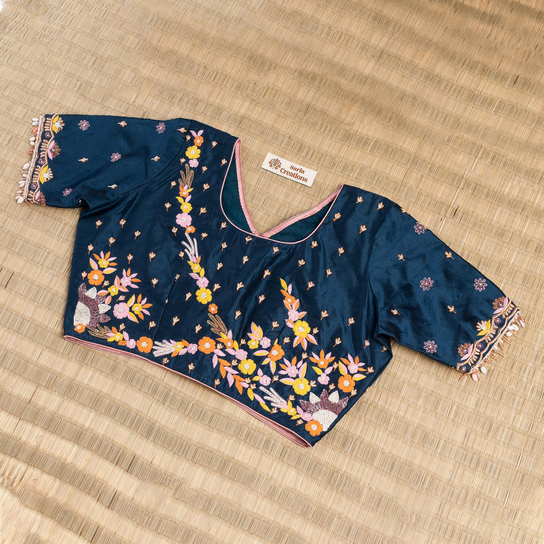 Indigo Blouse - Sarla Creations