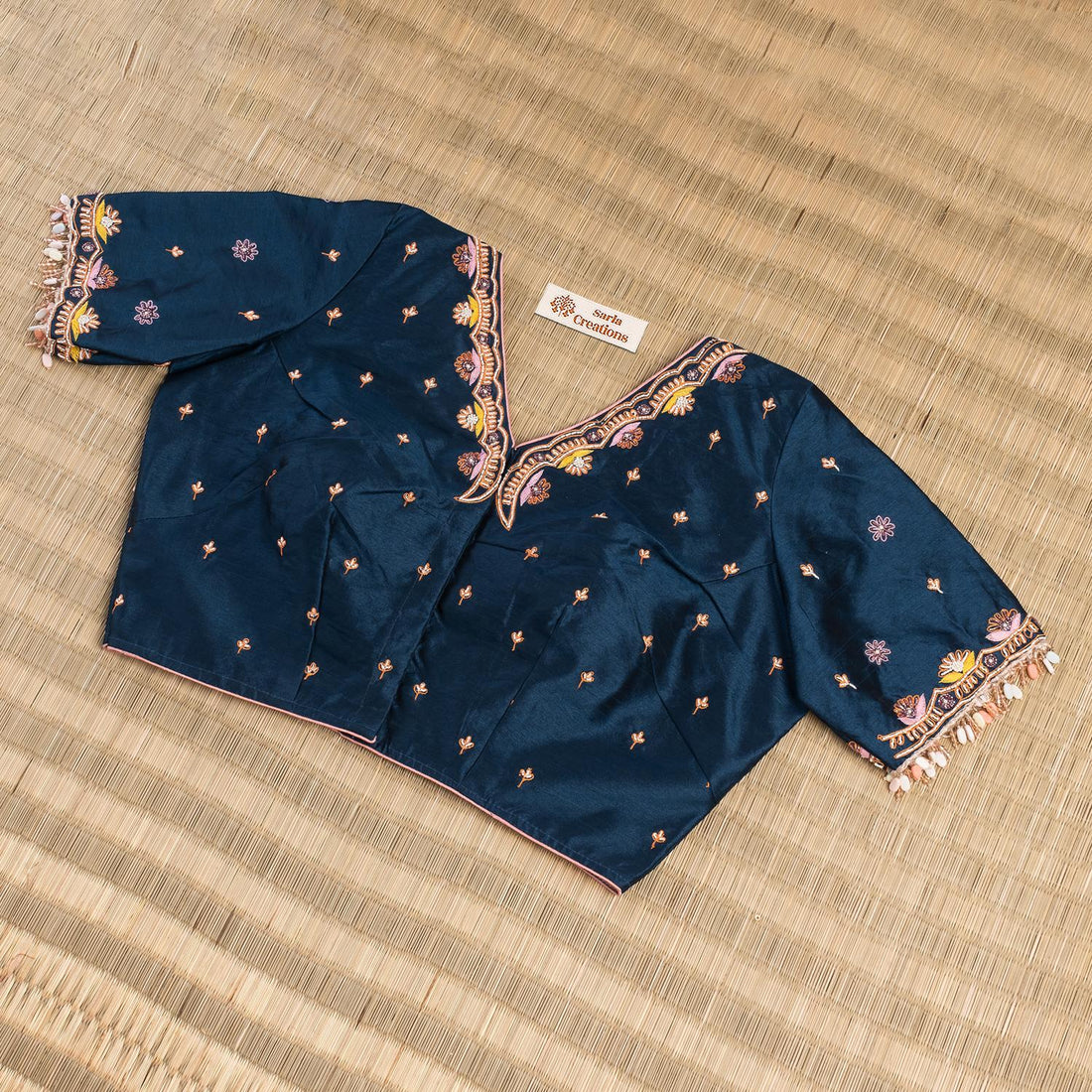 Indigo Blouse - Sarla Creations