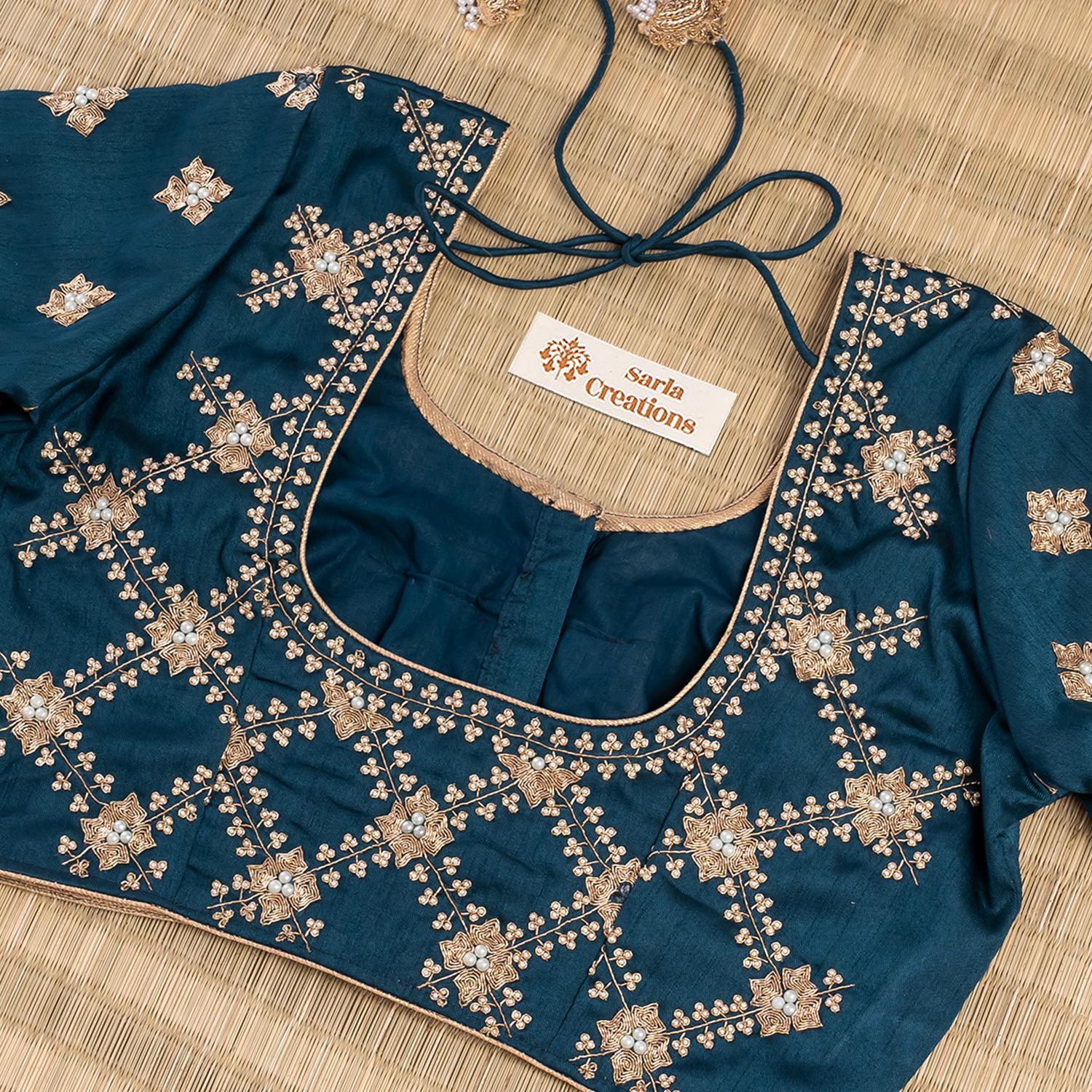 Nilay Blouse - Sarla Creations