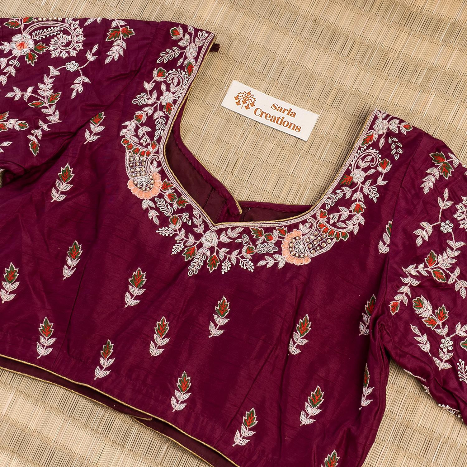 Gulmor Blouse - Sarla Creations