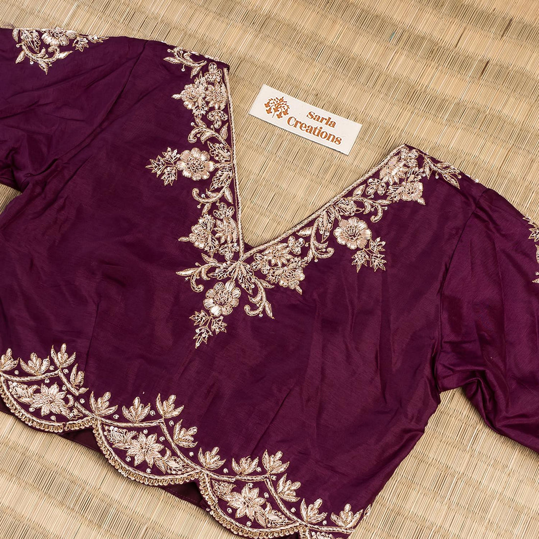Sangam Blouse - Sarla Creations