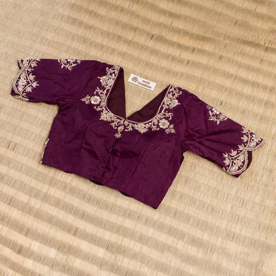 Sangam Blouse - Sarla Creations