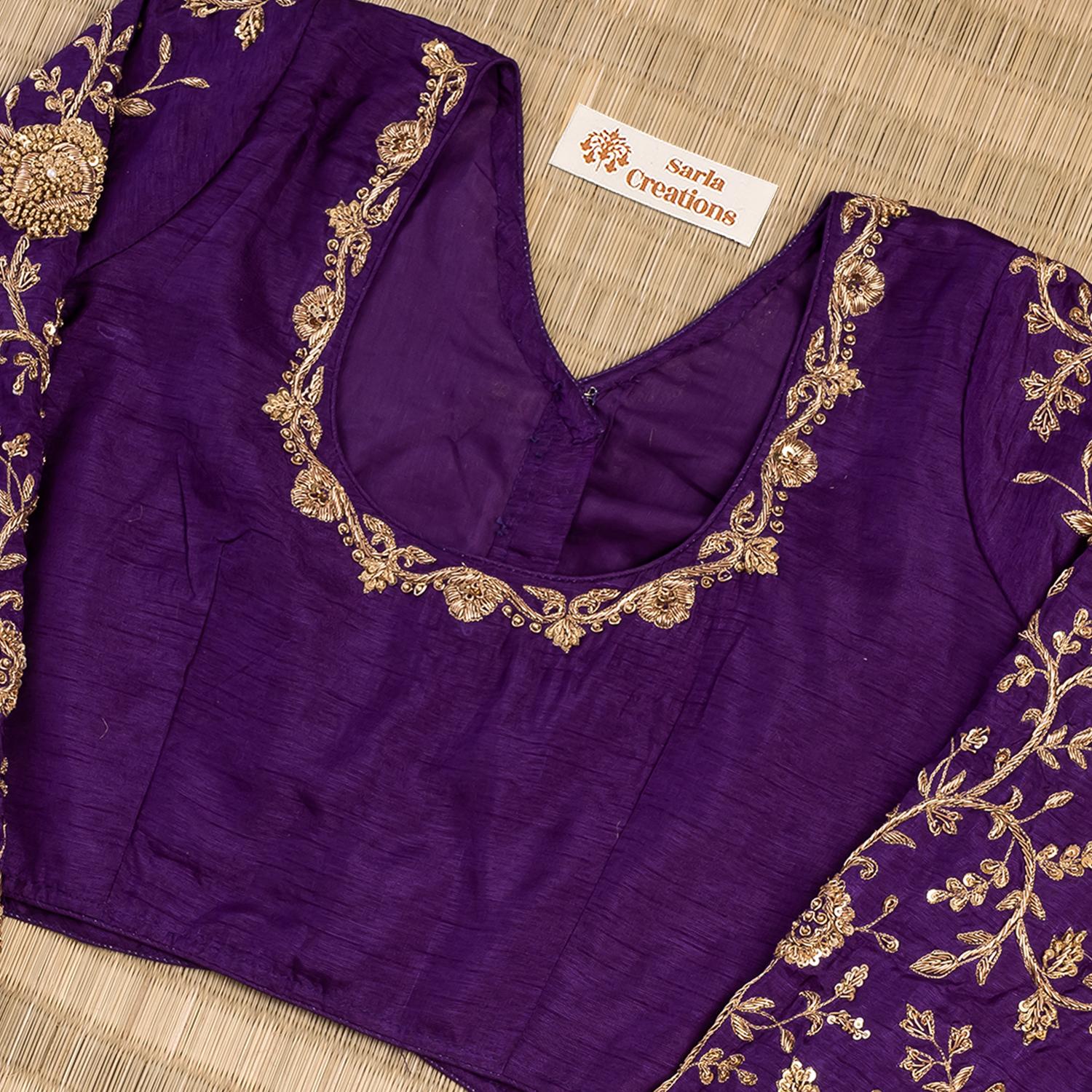 Rajvi Blouse - Sarla Creations