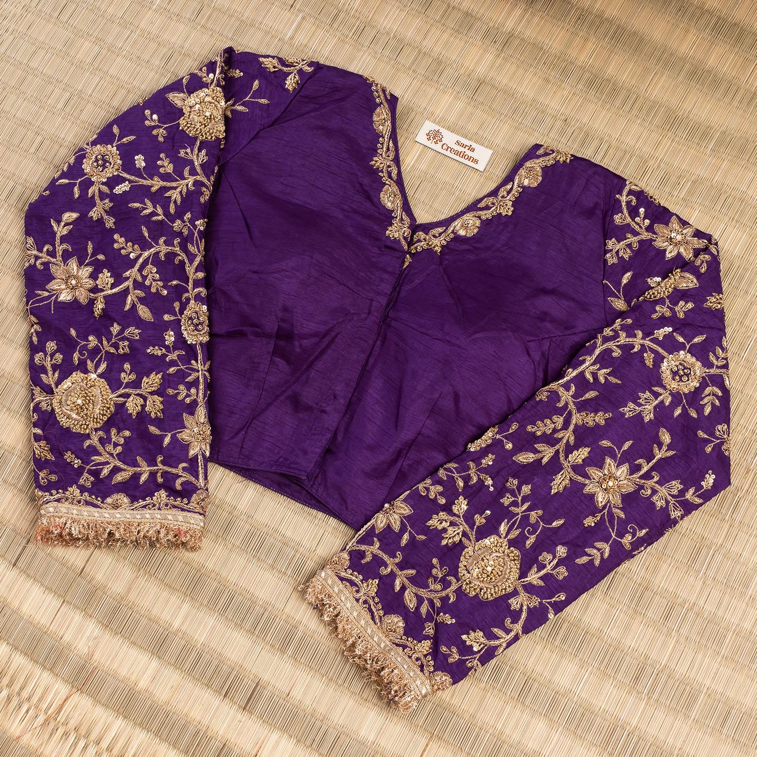 Rajvi Blouse - Sarla Creations