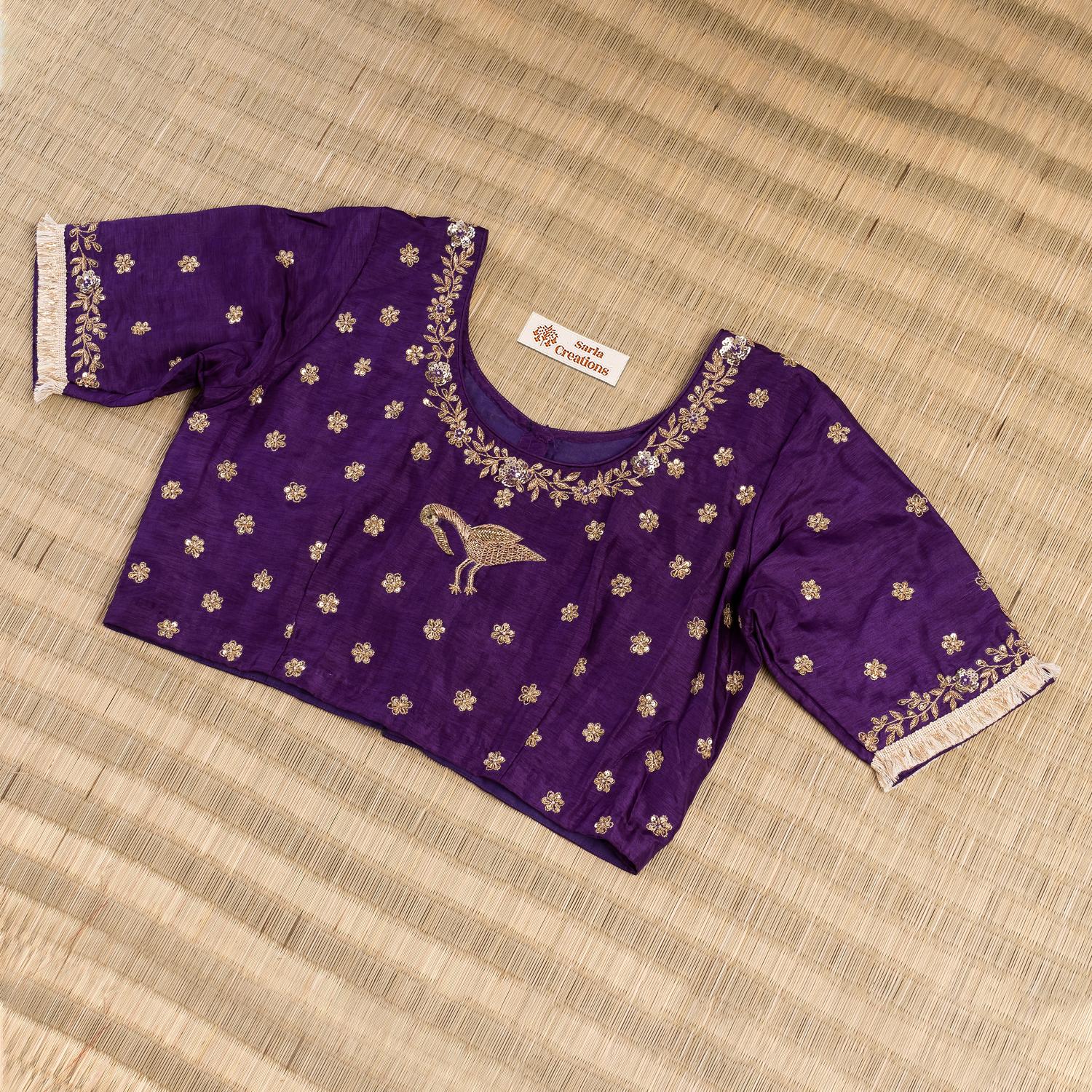 Indrani Blouse - Sarla Creations