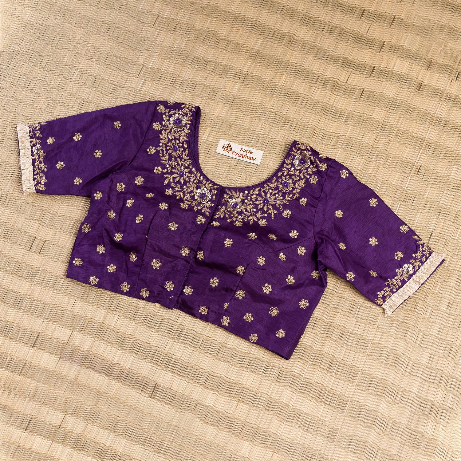 Indrani Blouse - Sarla Creations