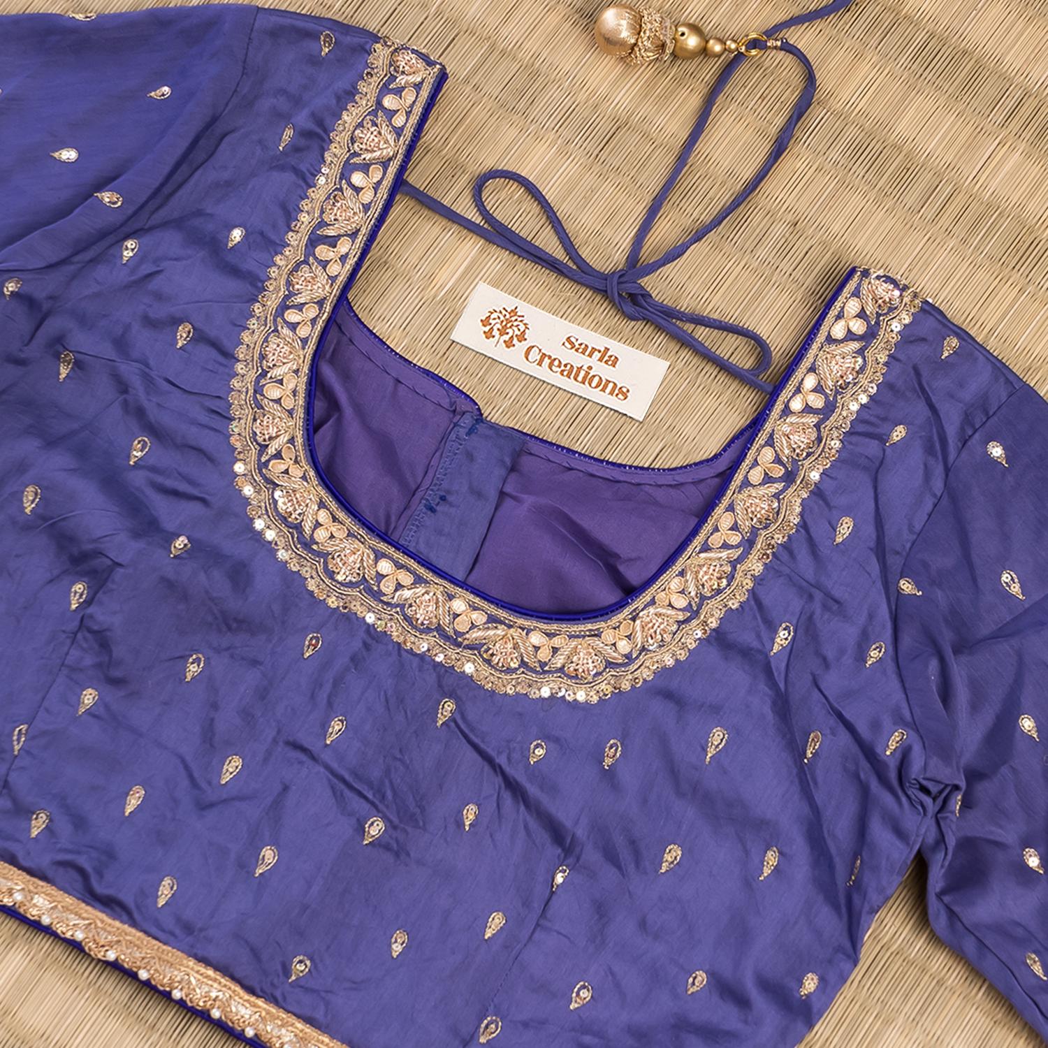 Lilac Blouse