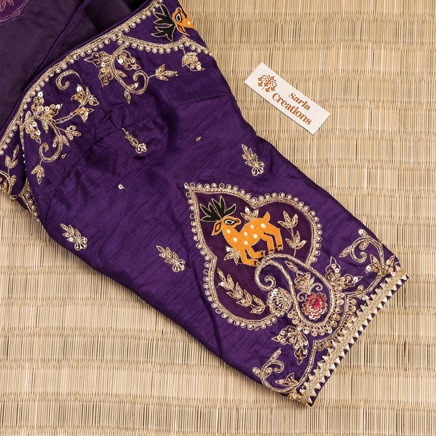 Rangmor Blouse (purple)