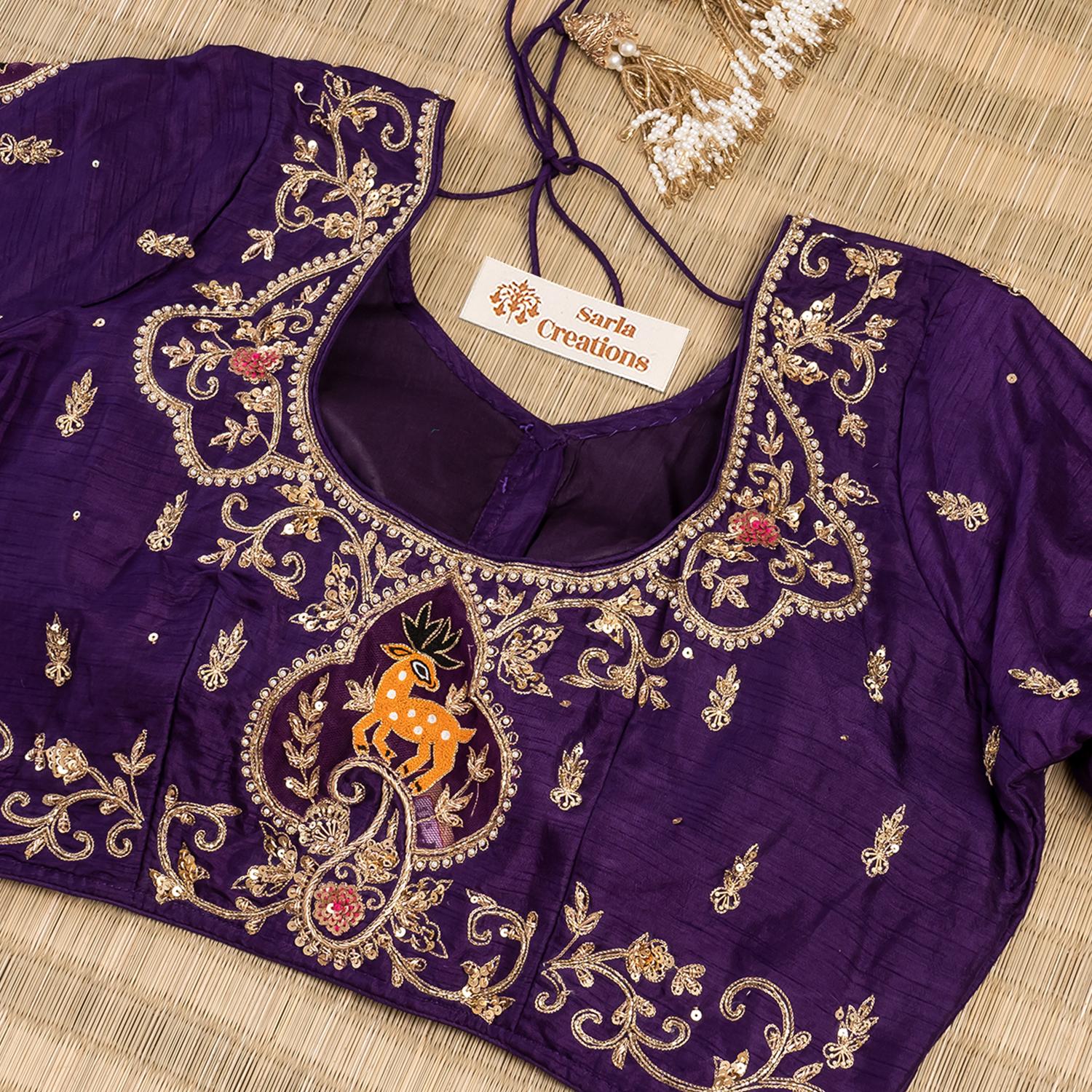 Rangmor Blouse (purple)