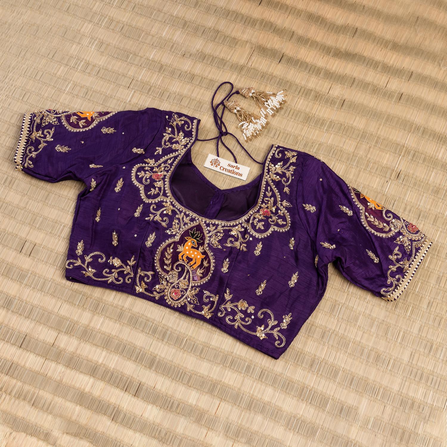 Rangmor Blouse (purple)