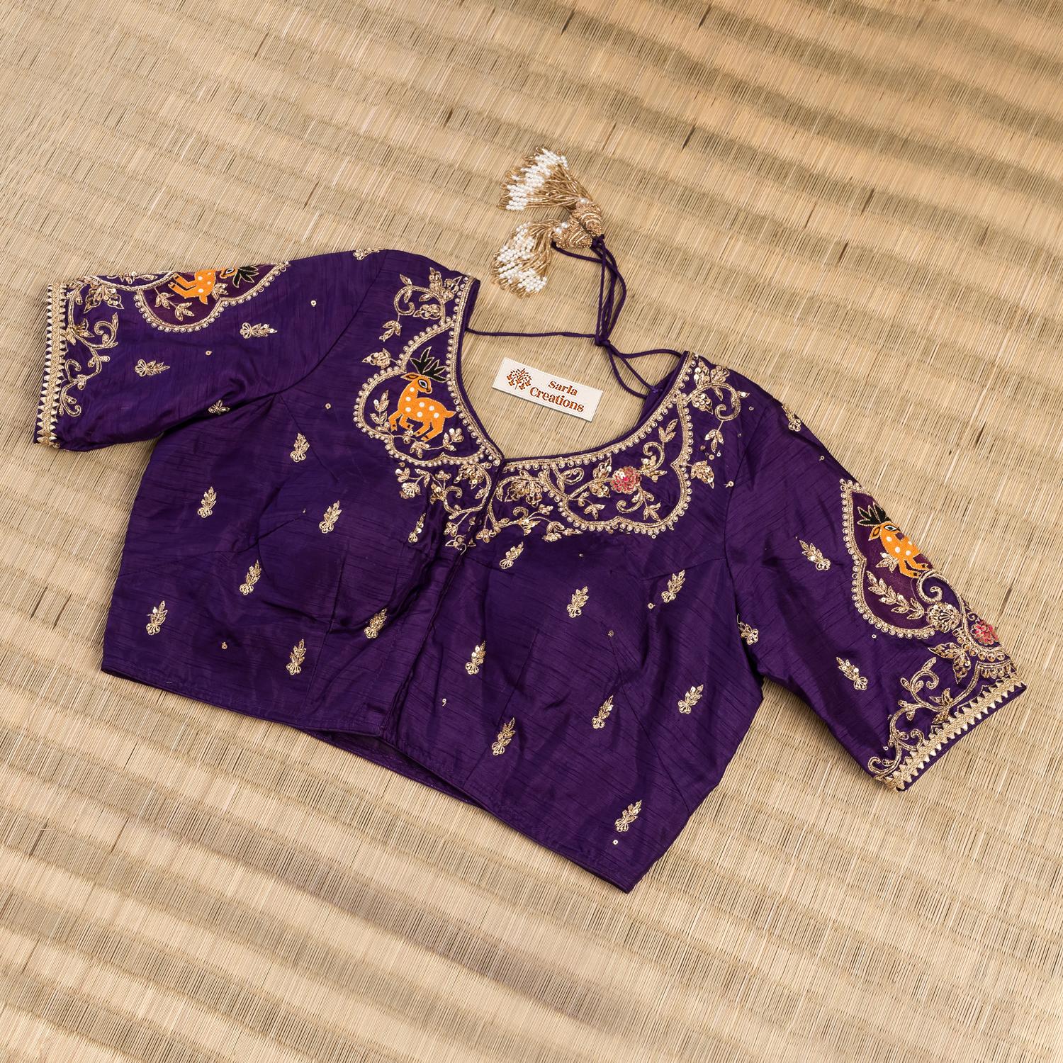 Rangmor Blouse (purple)