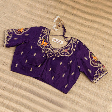 Rangmor Blouse (purple)