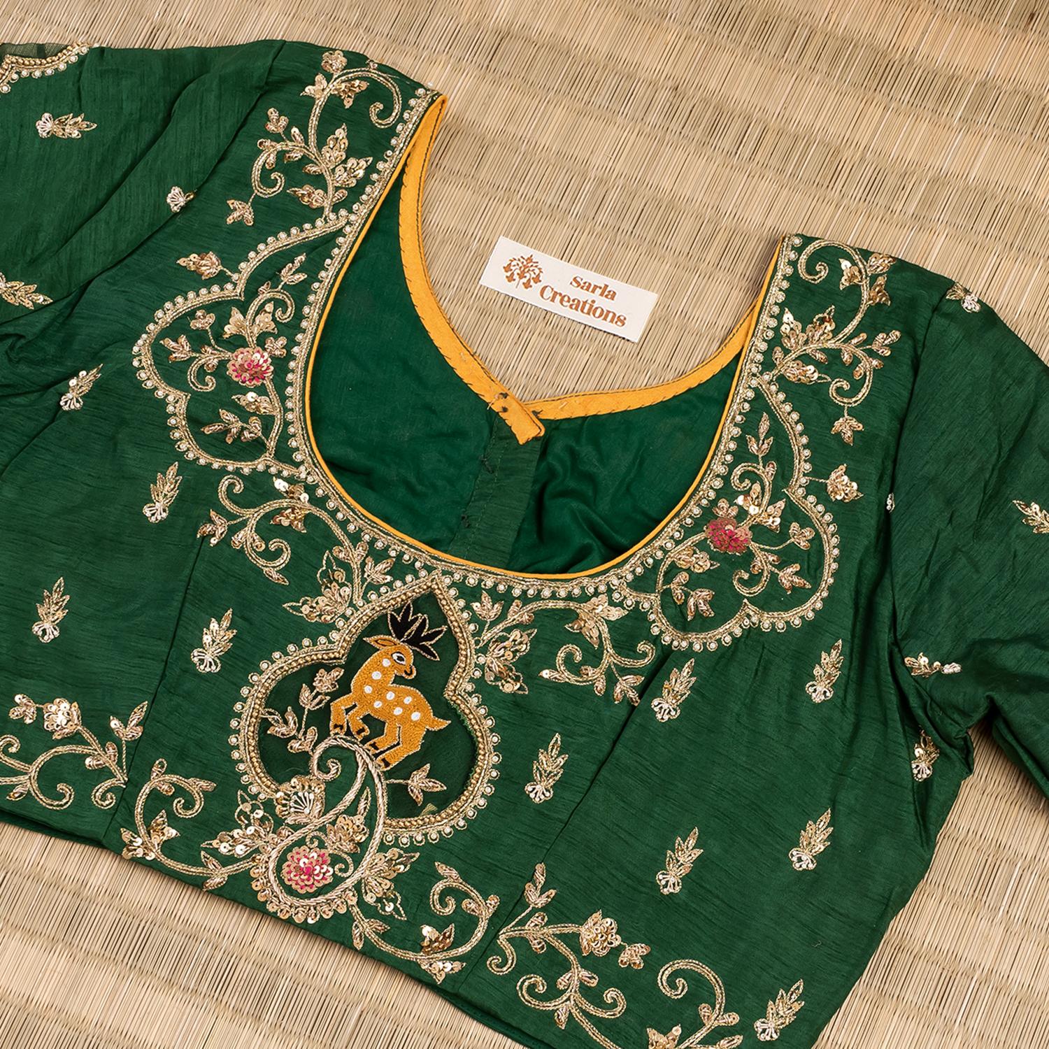 Ranghiran Blouse (Green)