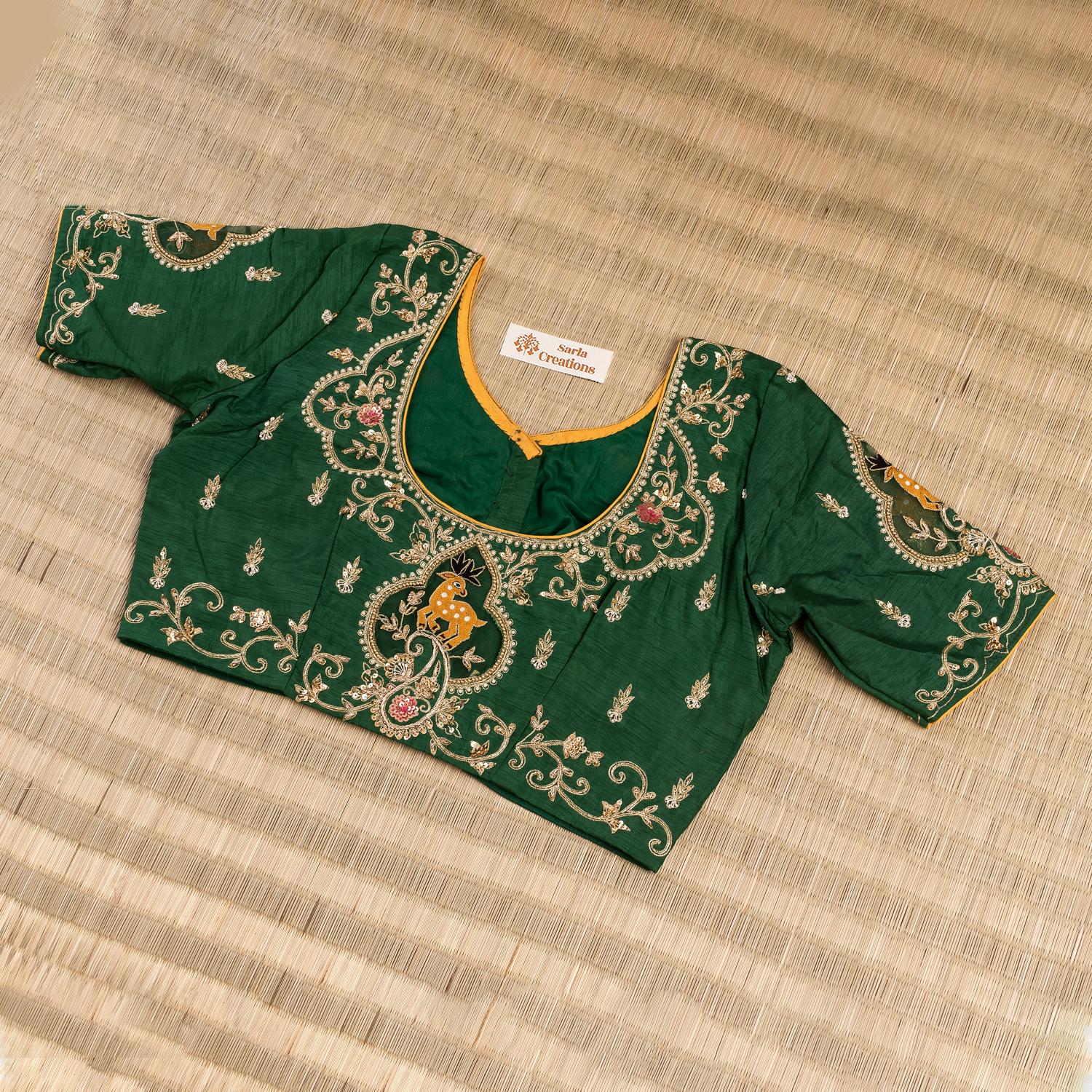 Ranghiran Blouse (Green)