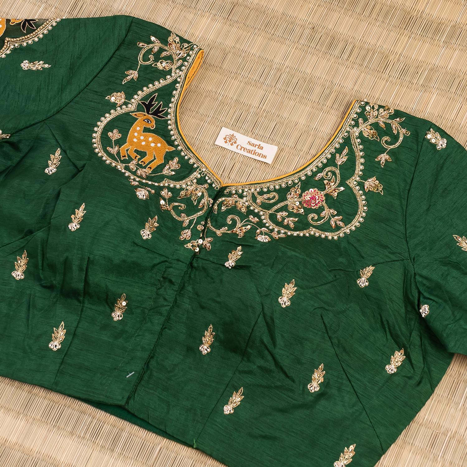 Ranghiran Blouse (Green)