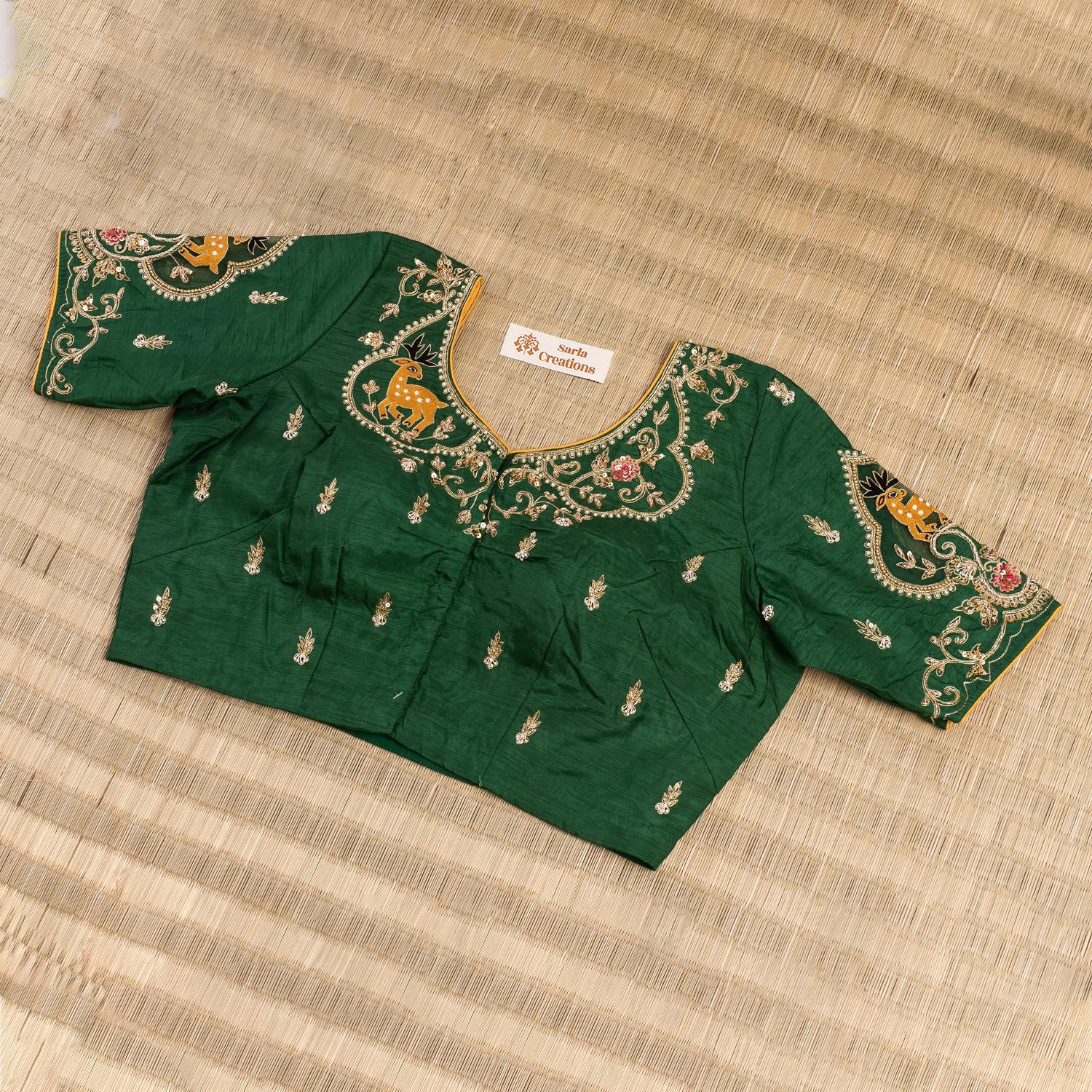Ranghiran Blouse (Green)