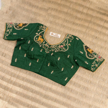 Ranghiran Blouse (Green)