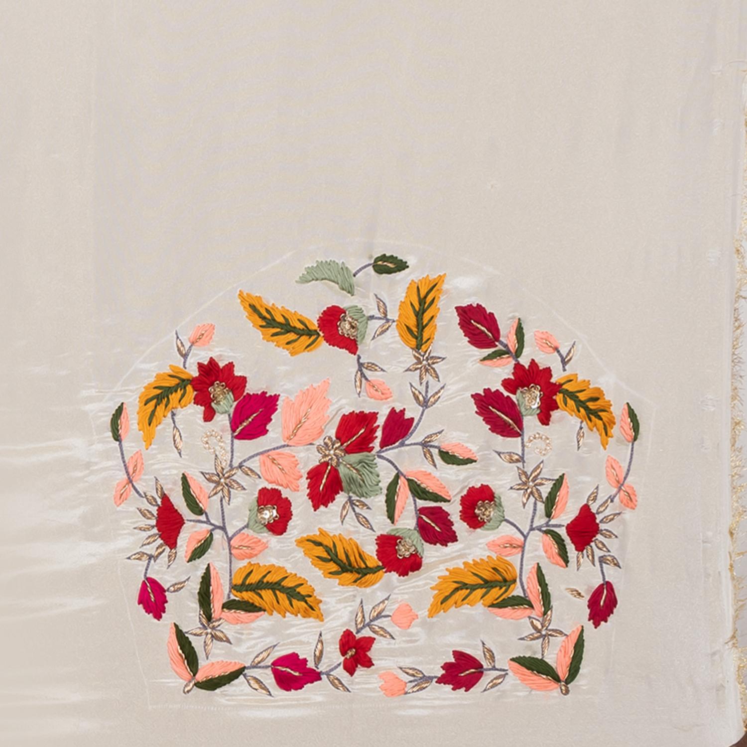 Basanti Bela Blouse Piece Material