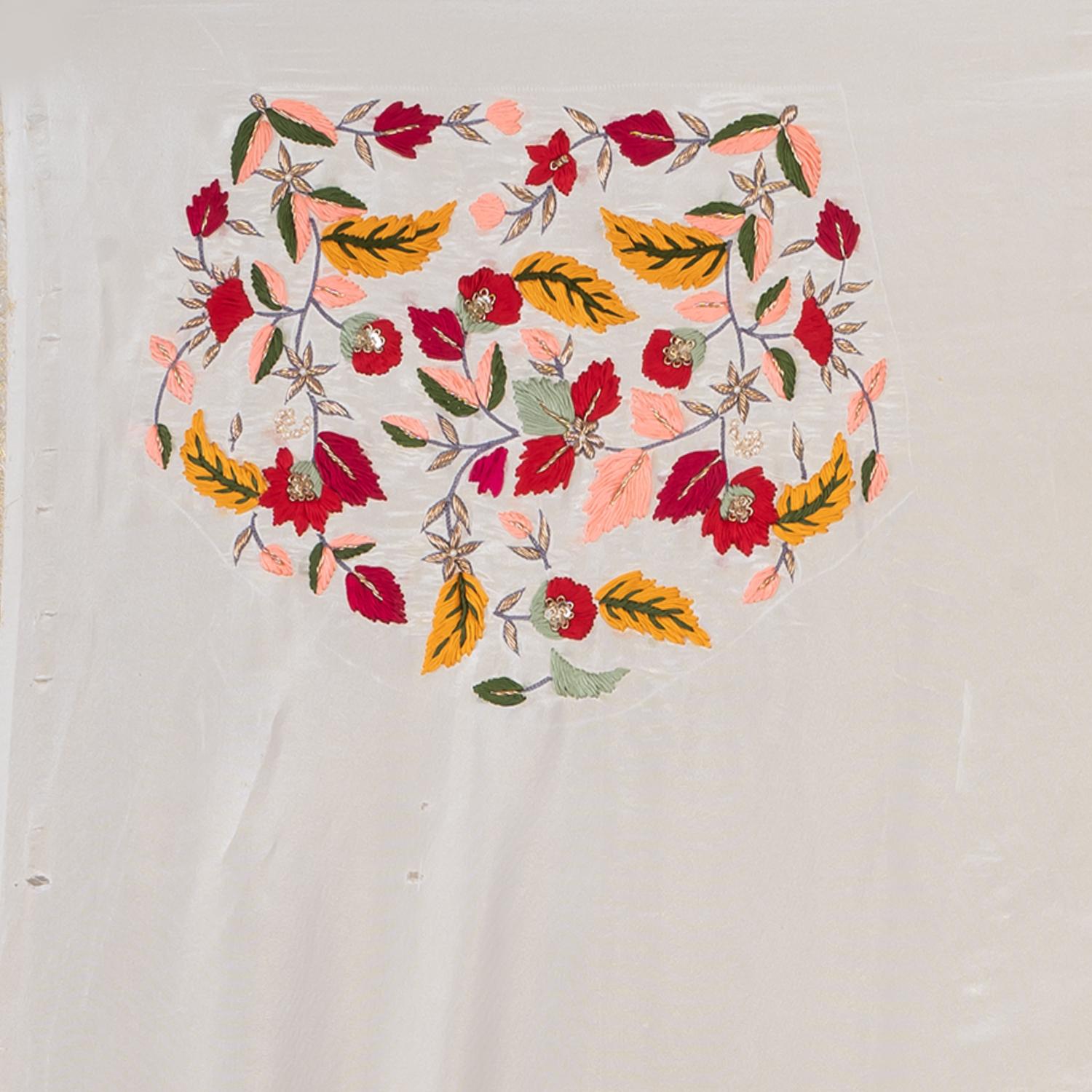 Basanti Bela Blouse Piece Material