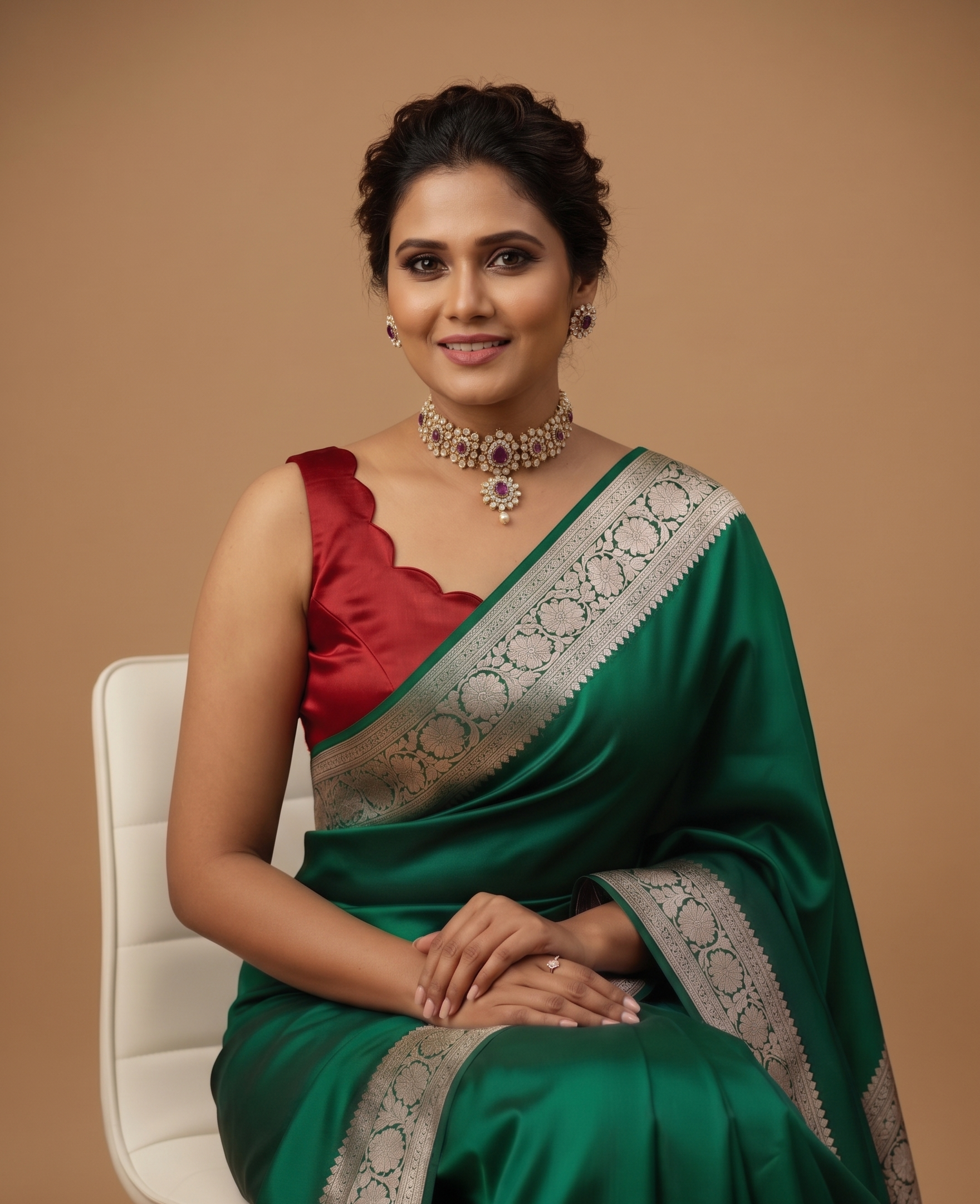 Radhika Sleeveless Blouse