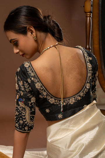 Back Side Handwork Blouse